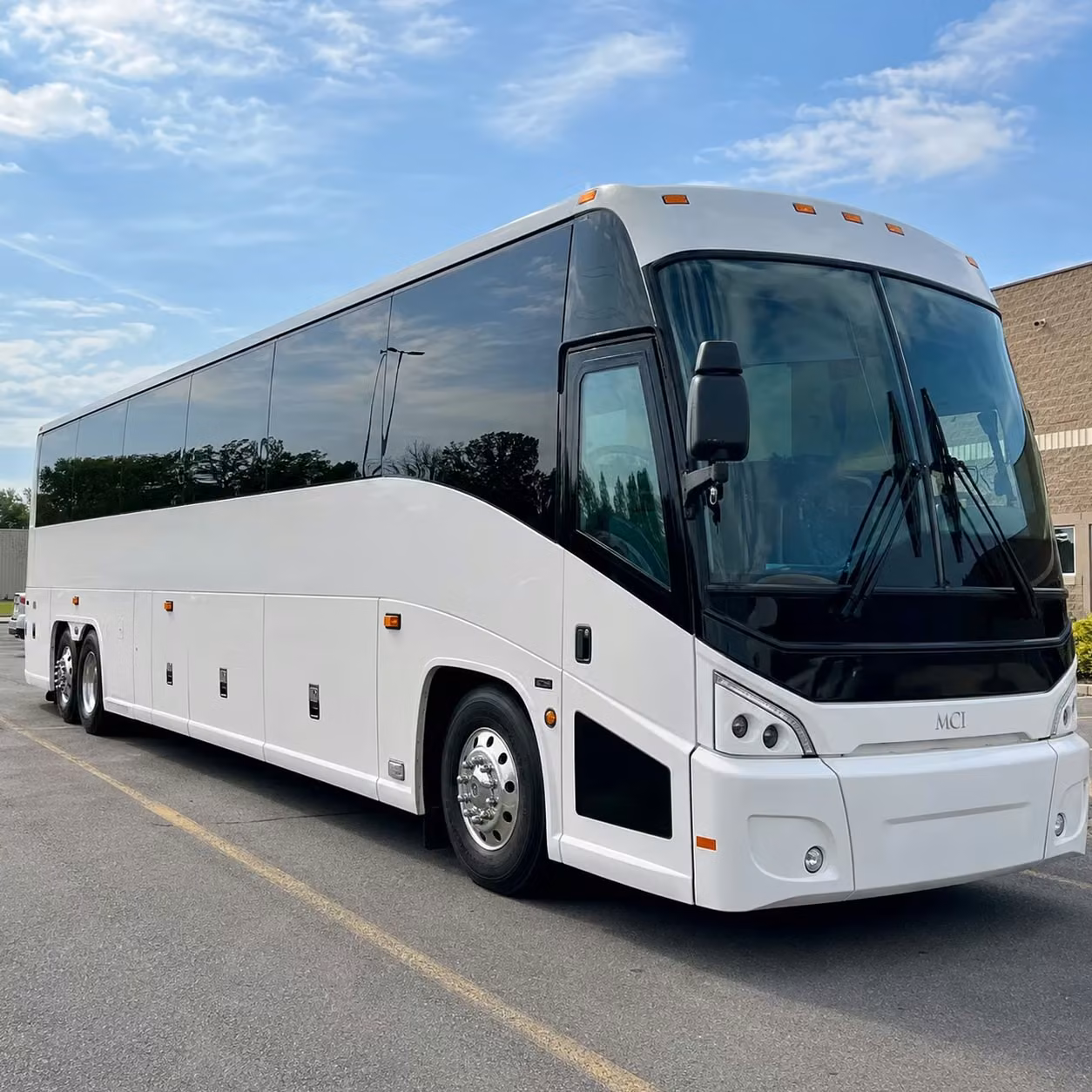 56 passenger charter bus