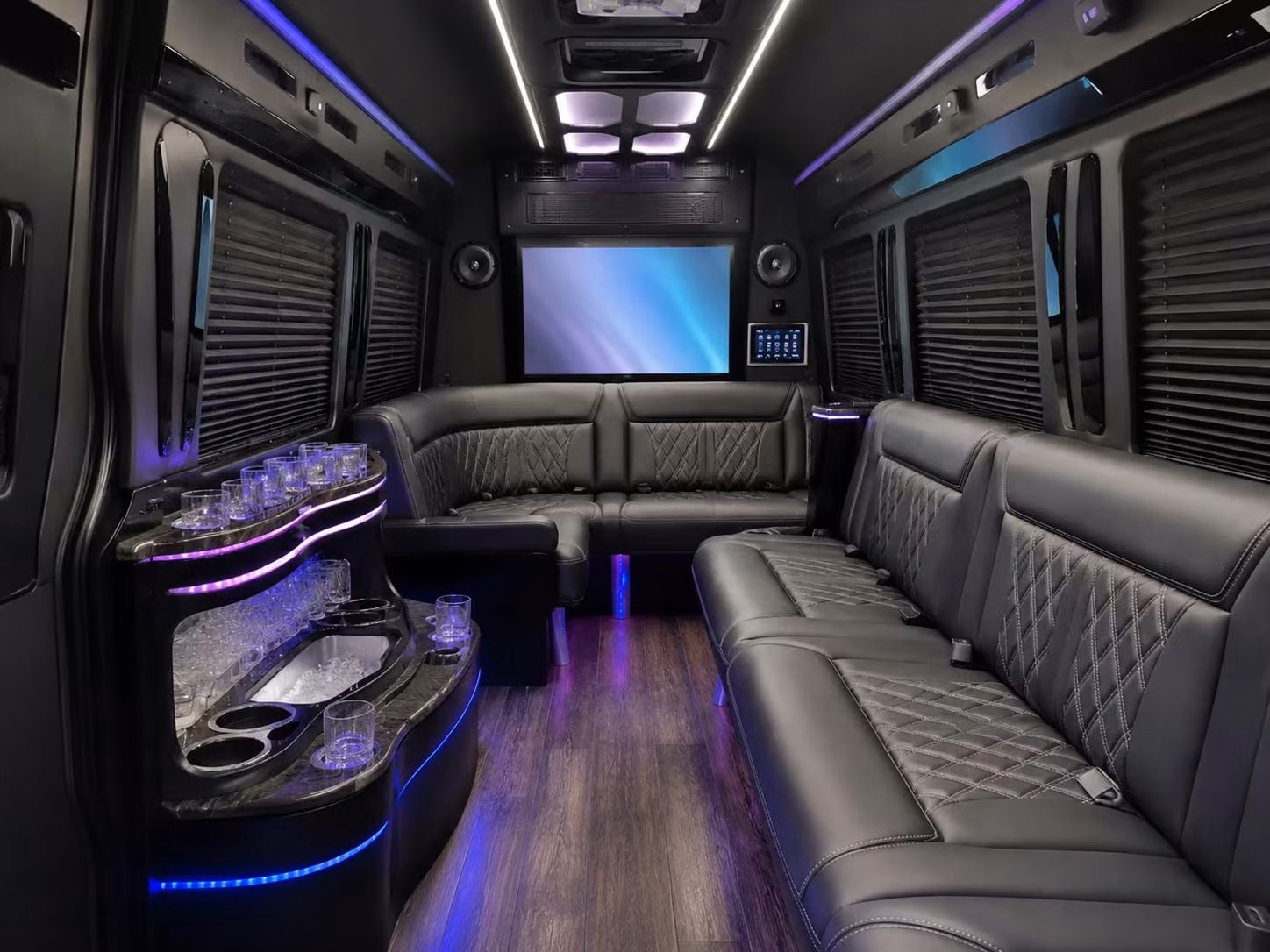 bus rental options for newark trips