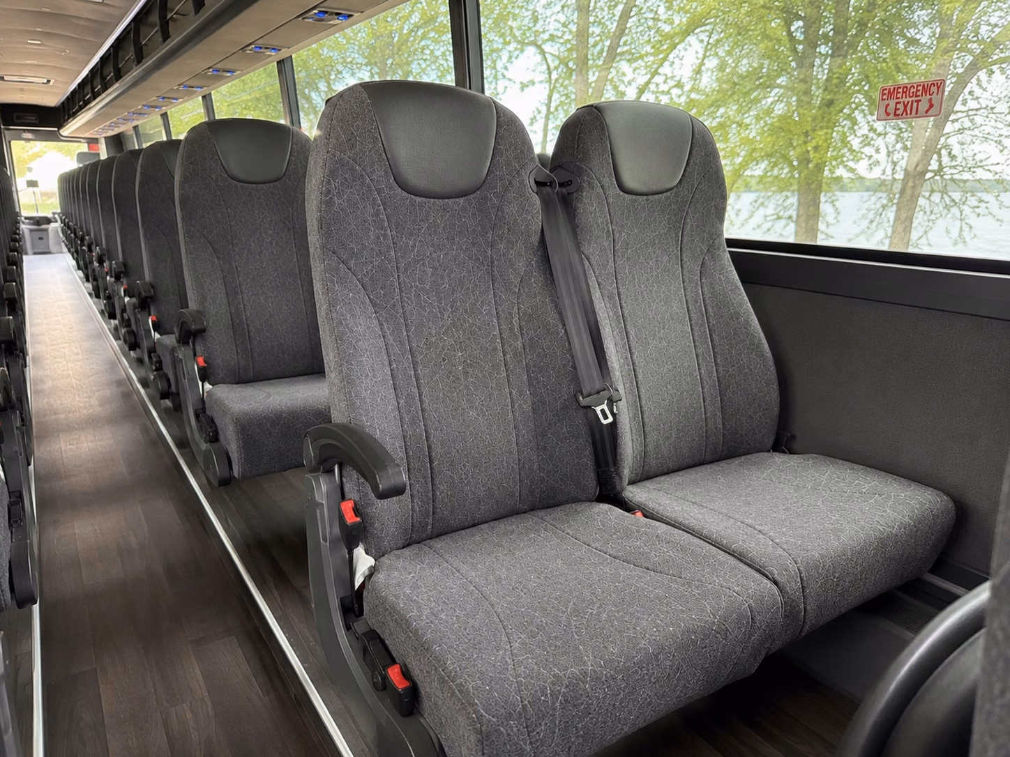 how trip distance and duration affect charter bus rates in newark
