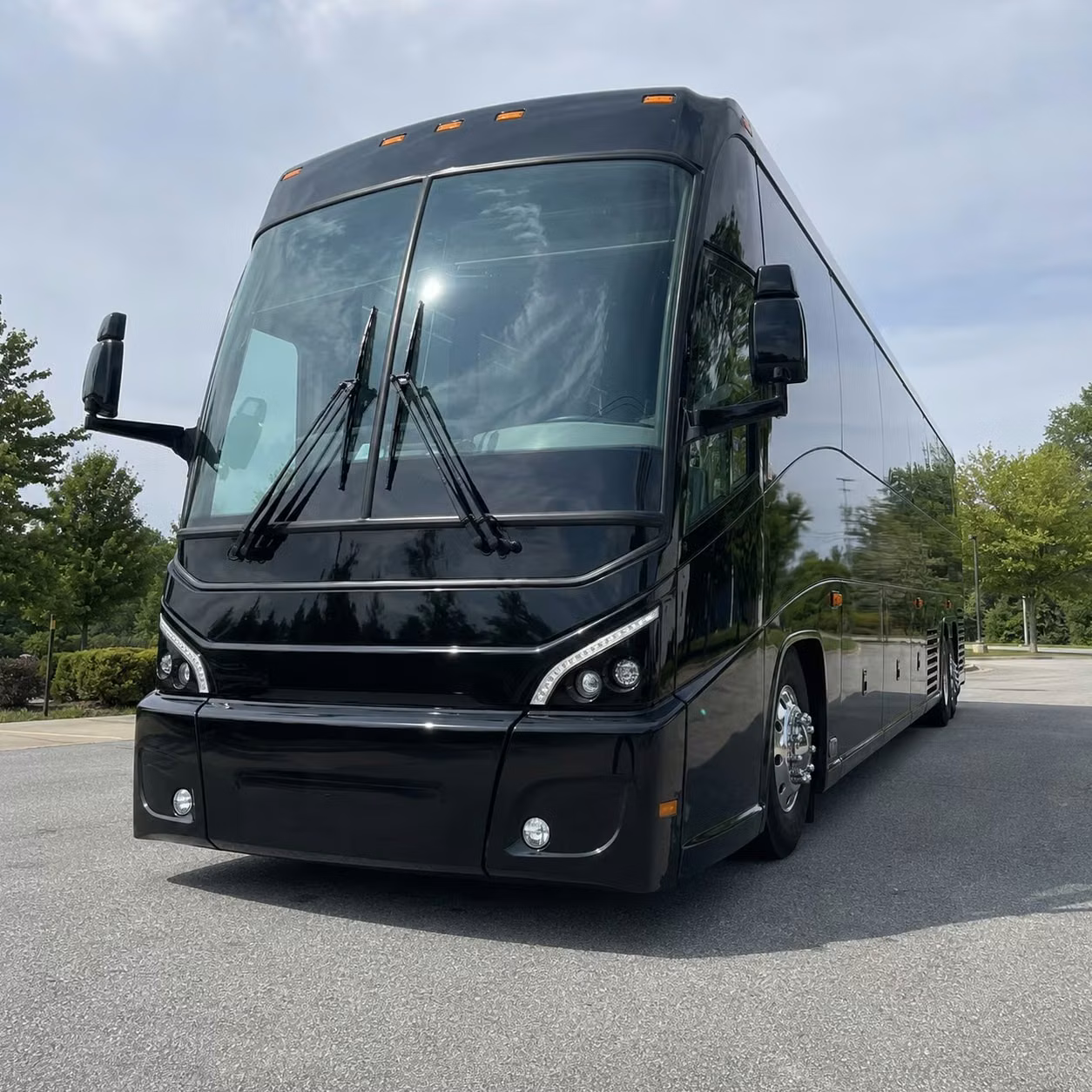 newark long distance charter bus rentals