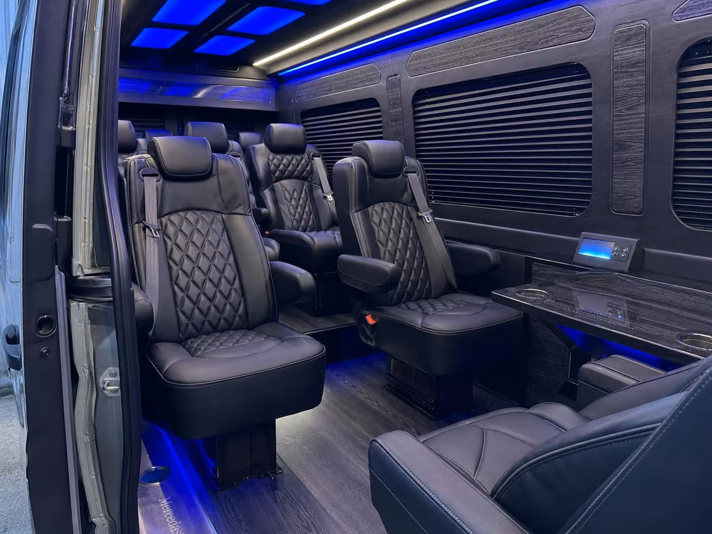 sprinter van transportation for groups and events across newark