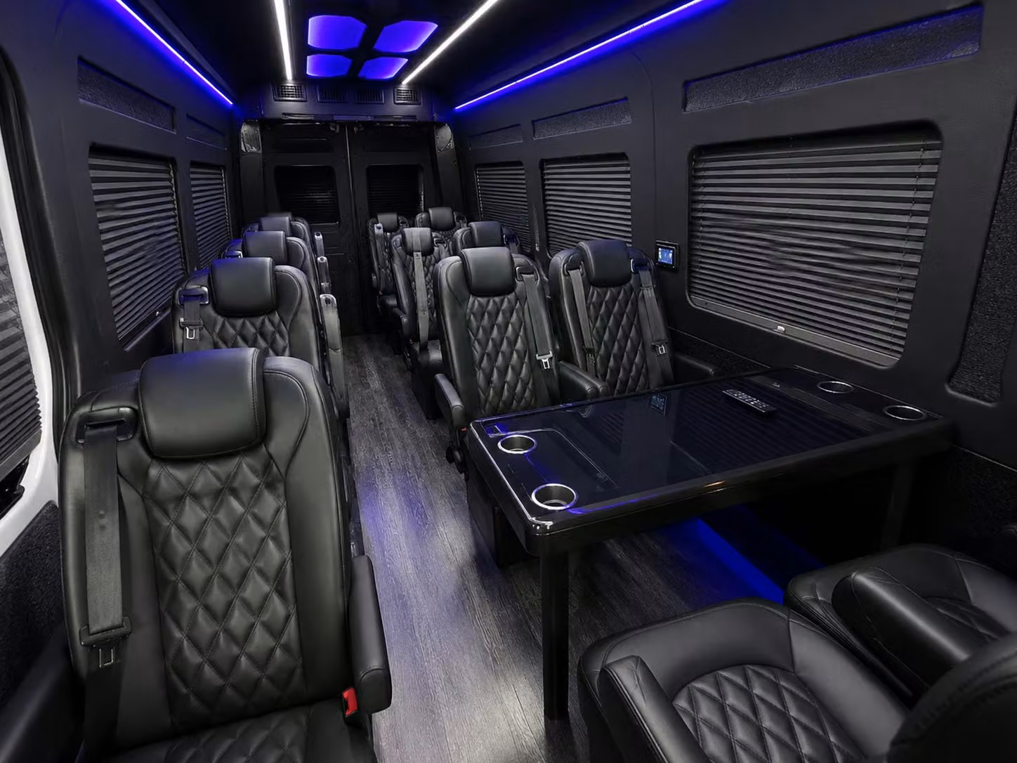 sprinter van with driver interior
